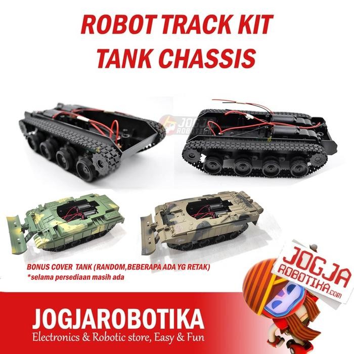 SASIS ROBOT TRACK KIT TANK CHASSIS SMART ROBOT ARDUINO