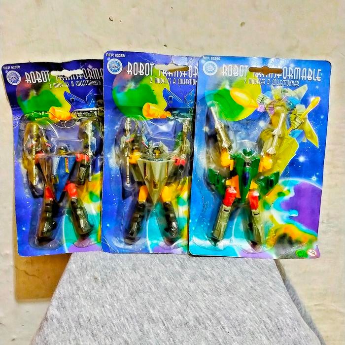 robot Transformers jadul pesawat