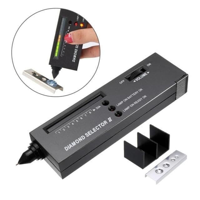 (Expert) Alat Tes Test Deteksi Berlian Asli Diamond Selector II Tester