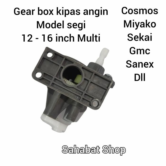 ADA DISINI__ GEAR BOX [SEGI] KIPAS ANGIN MULTI SEKAI COSMOS MIYAKO DLL 12 - 16 INCH