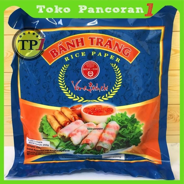 

New Kulit Lumpia Vietnam Rice Paper 22cm 250g