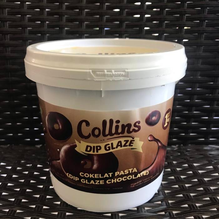 

New Collins Dip Glaze Coklat 1kg