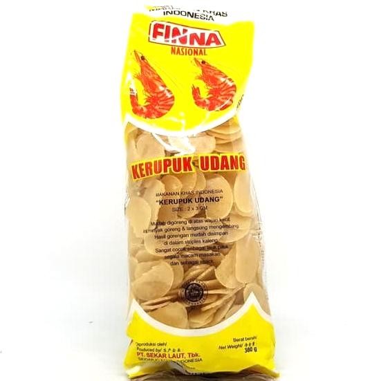 

New FINNA KERUPUK UDANG NASIONAL 380gr KRUPUK KHAS SIDOARJO MURAH ASLI