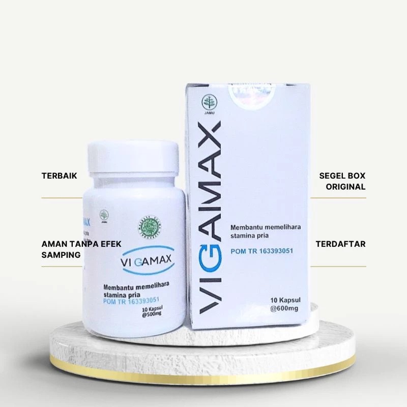 VIGAMAX CAPSUL 100% BPOM ORIGINAL|VIGAMX ASLI ORIGINAL GARANSI SUPLEMEN ALAMI HERBAL