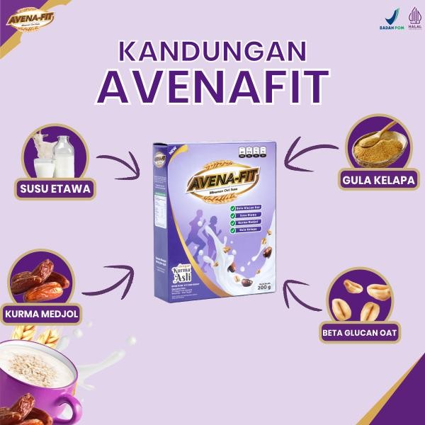 

1 Box Avenafit Oatmeal Susu Kurma Untuk Sarapan & Halal Mui [ Bisa Cod ]