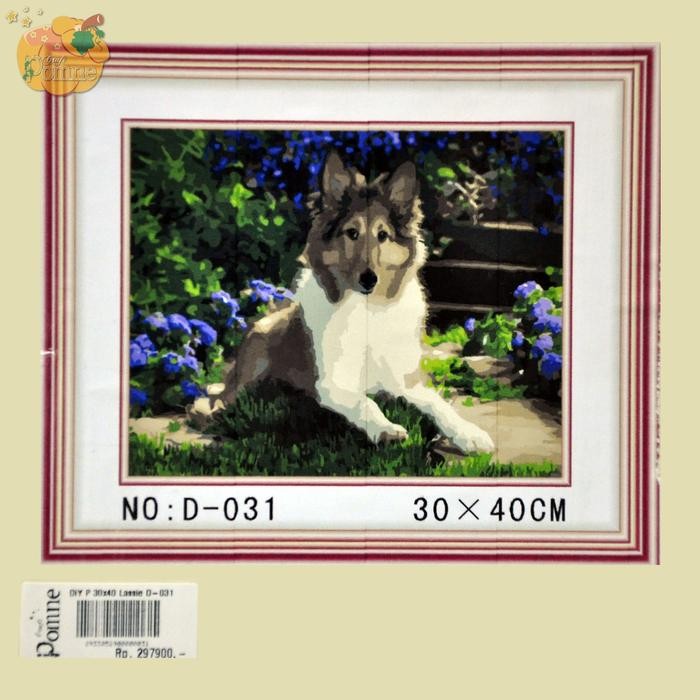 

TERBARU DIY P 30x40 Lassie D-031 (Painting/mewarnai dengan angka) HOT SALE!