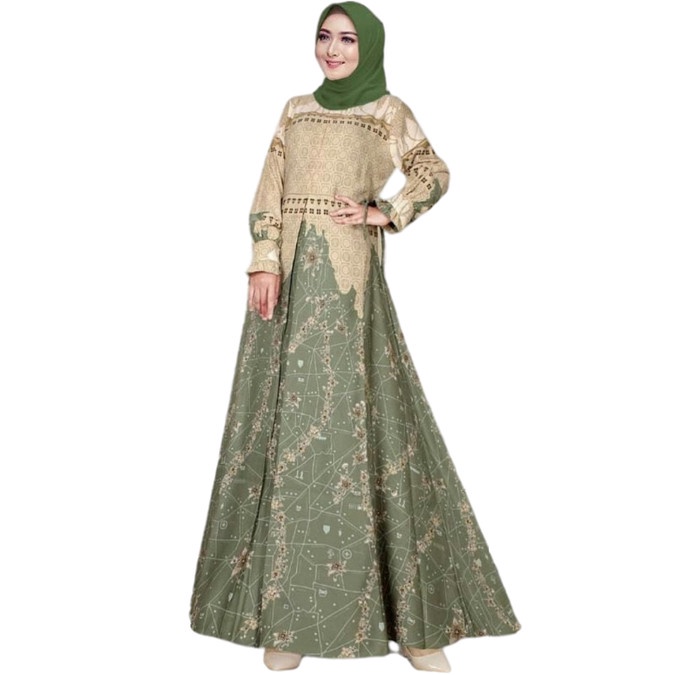 Md Model Baju Gamis Pesta Mewah Dan Elegan Simple Terbaru