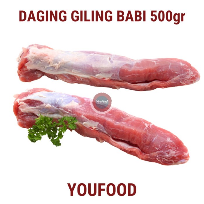 

PORK FILLET - TENDERLOIN - BALI / DAGING BABI HAS DALAM KODE 125