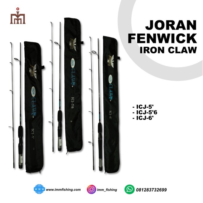 JORAN FENWICK IRON CLAW KODE 1173
