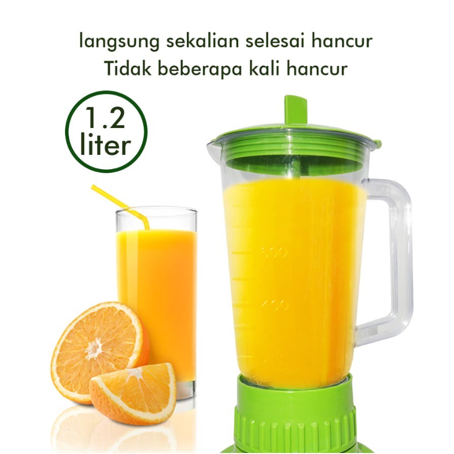 Pgj - Blender Multifungi Eletroni 3 In 1 Apaita Bear / Juicer 6 Piau Tainle Hemat Daya Ghancur E /