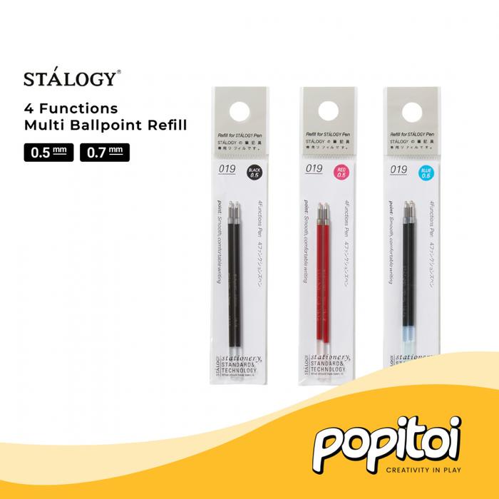 

DISKON SUPER STALOGY 019 EDITOR'S SERIES 4 FUNCTIONS MULTI PEN 0.5 0.7 MM MULTIPEN PULPEN PACKING
