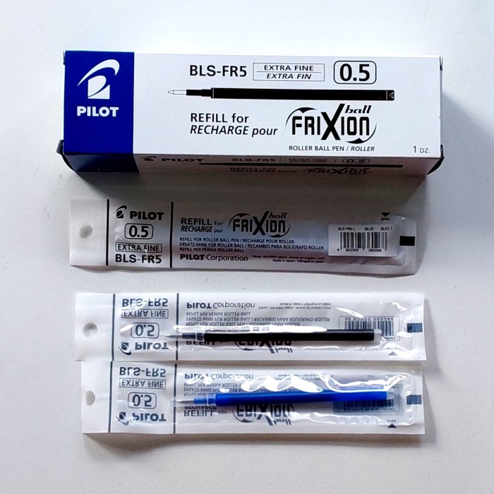

READY ISI / REFILL PILOT FRIXION 0.5 MM / LUSIN ( 12 PCS ) COD