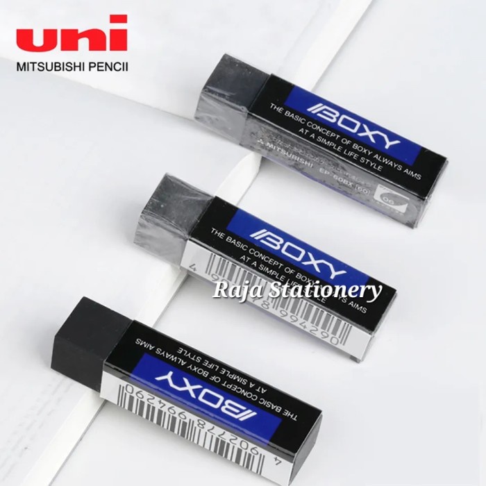 

PROMO BOXY ERASER PENGHAPUS BOXY KECIL BESAR EP-60BX EP-100BX HITAM [BOX] COD