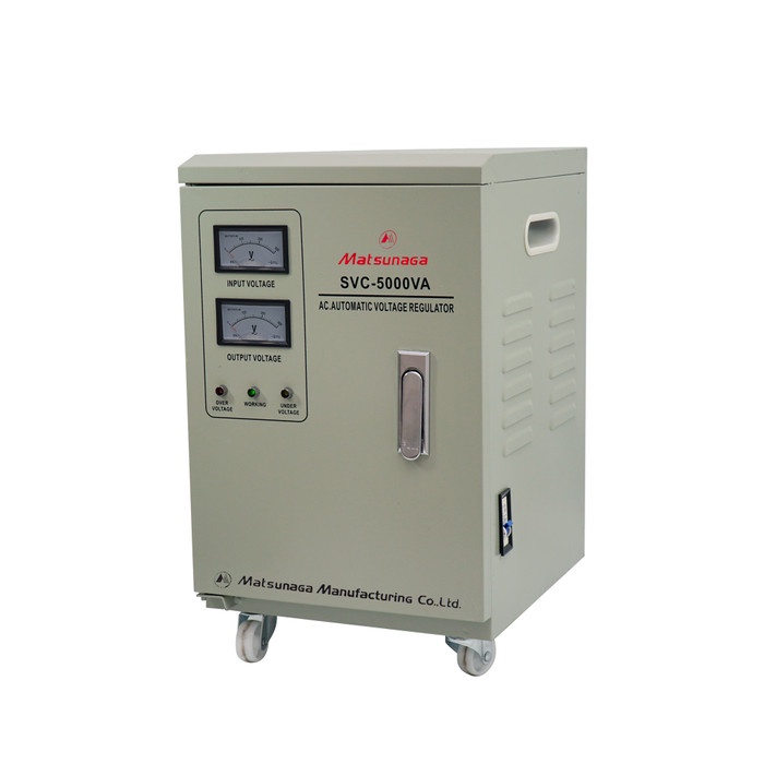 TERMURAH - STAVOLT SVC 5000W MATSUNAGA STAVOL LISTRIK 5000VA STABILIZER VOLTAGE