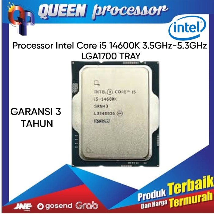 TERBARU - PROCESSOR INTEL CORE I5 14600K LGA1700 TRAY