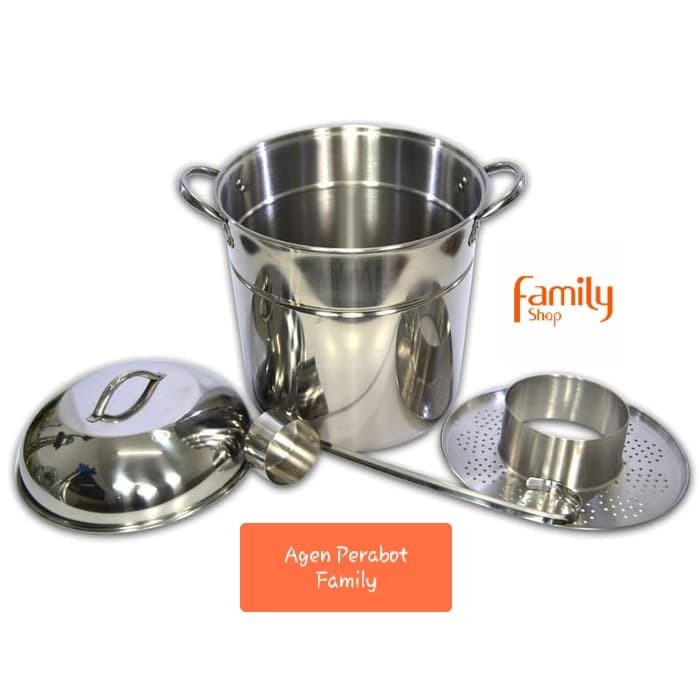 PANCI SARANG BAKSO SUPRA 30 QT STAINLESS PANCI SUPRA BAKSO POT DANDANG