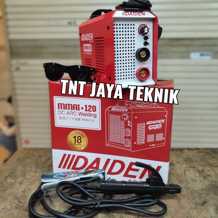 MESIN LAS DAIDEN MMAi 120 / TRAVO LAS INVERTER DAIDEN MMAI 120 900WATT