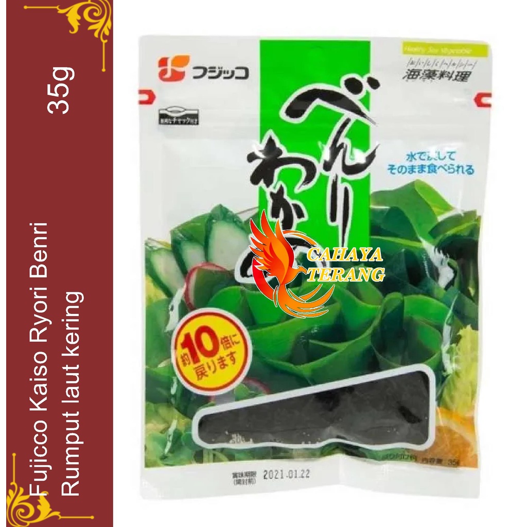 

Fujicco Kaiso Ryori Benri Wakame Rumput Laut Kering Jepang impor 35g Fujico Promo