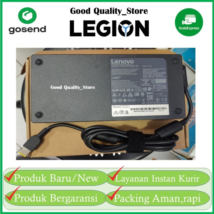 Adaptor Charger Laptop Lenovo Legion 5i Pro 300W terbaru