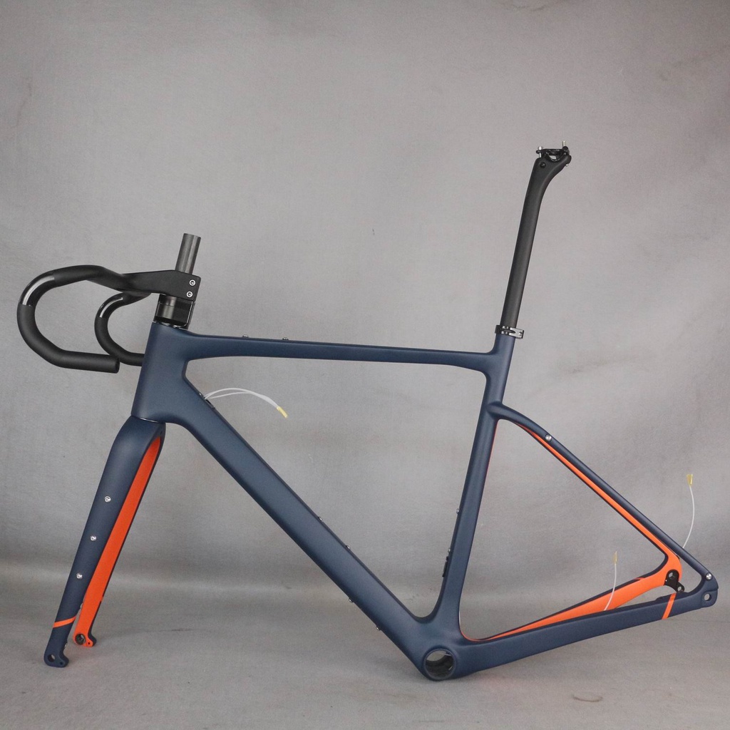 TRAC Gravel Bike Gravel Disc Frame, Custom Paint, All Inner Cable Disc, GR044 , Bicycle Gravel, Fact