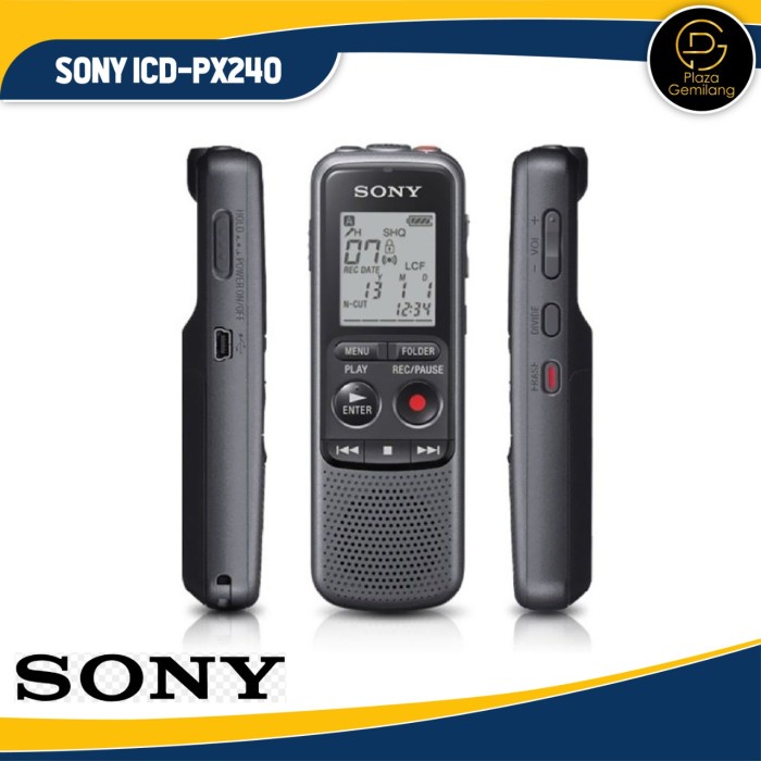 Voice Recorder Sony ICD-PX240
