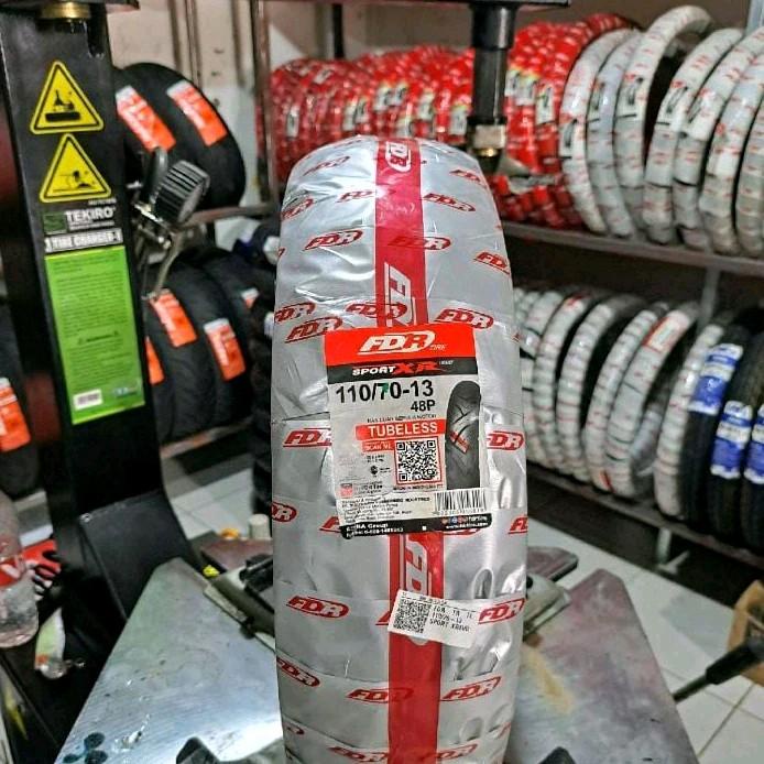 Ban Fdr Sport Xr Ukuran 110/70-13 Tubeless Untuk Ban Depan Nmax