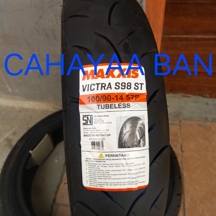 Ban Maxxis Victra 100/90-14