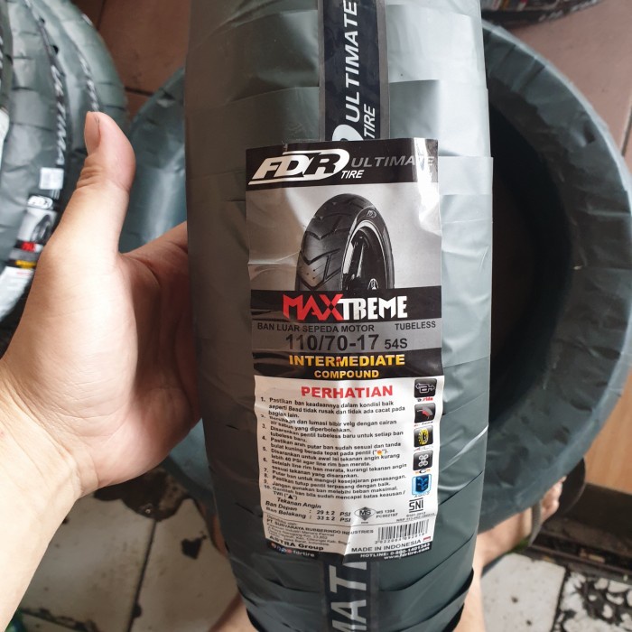 Ban Luar Fdr 110/70-17 Maxtreme