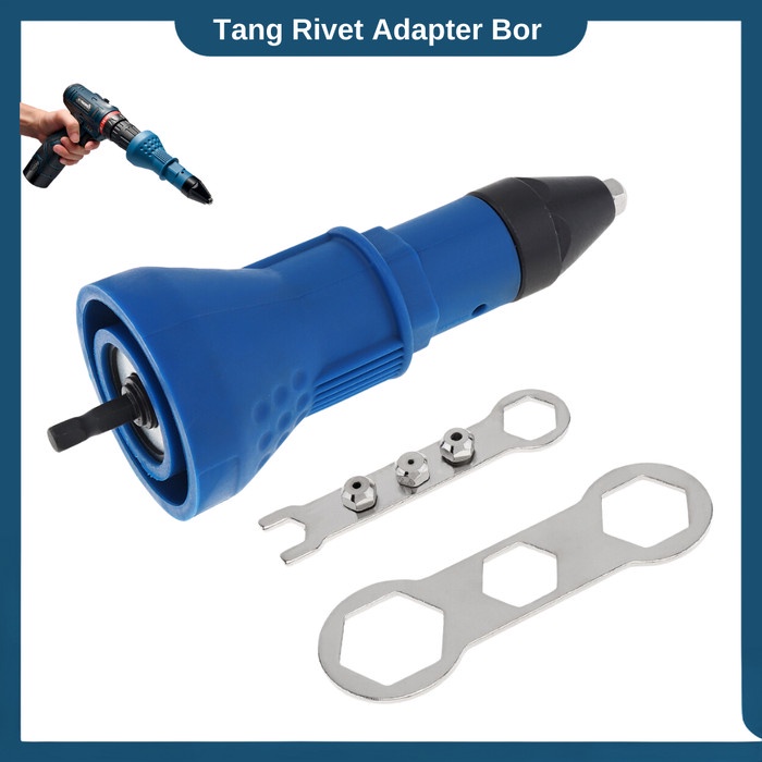 Terlaris- Tang Rivet Adapter Rivet Gun Portable