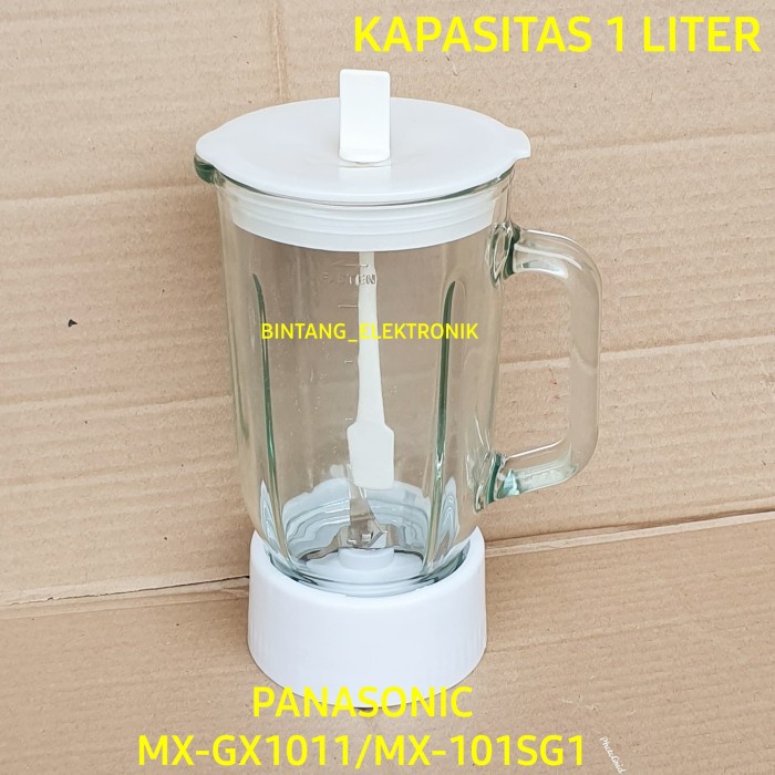 Lintang Elektrik - Gelas Jus Blender Panasonic Mx J1G Panasonic Mx 101 Sg Gelas Beling