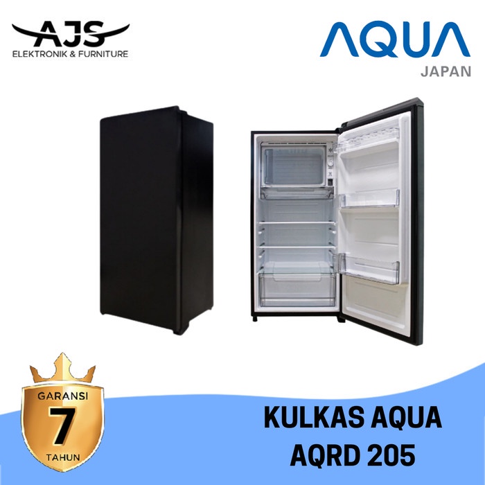 Kulkas 1 Pintu Aqua Japan Aqrd 205 Mds/Mls Low Watt
