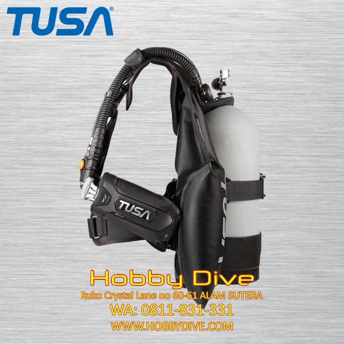 TERLARIS Tusa BCD BB React BC-0203B - Scuba Diving Alat Diving