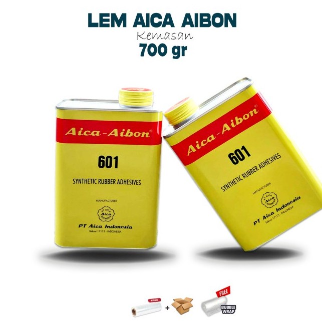 

Lem Perekat Aica Aibon 700 gram Kuning Type 601