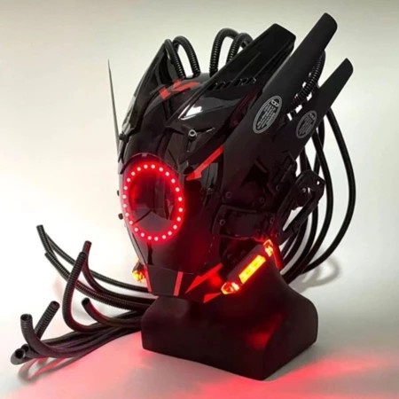 Topeng aksesoris Cosplay Cyberpunk Mask Premium Quality Helm Cosplay