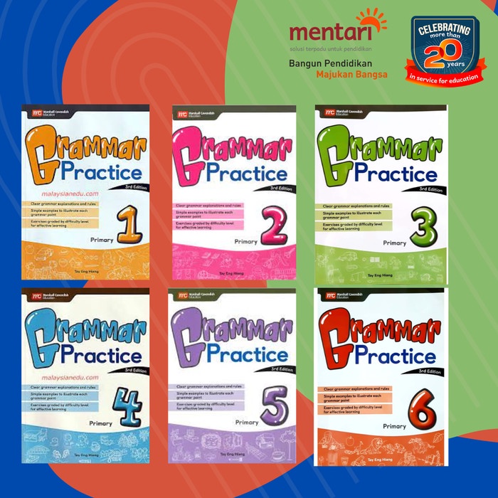 

TERBARU Grammar Practice Buku Bahasa Inggris SD