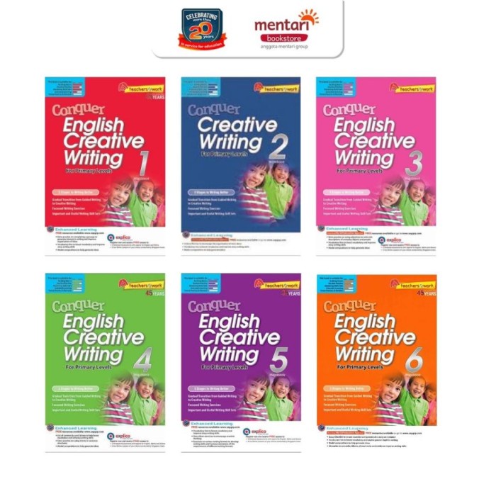 

TERBARU Conquer English Creative Writing Buku Latihan Soal Inggris SD HOT SALE!