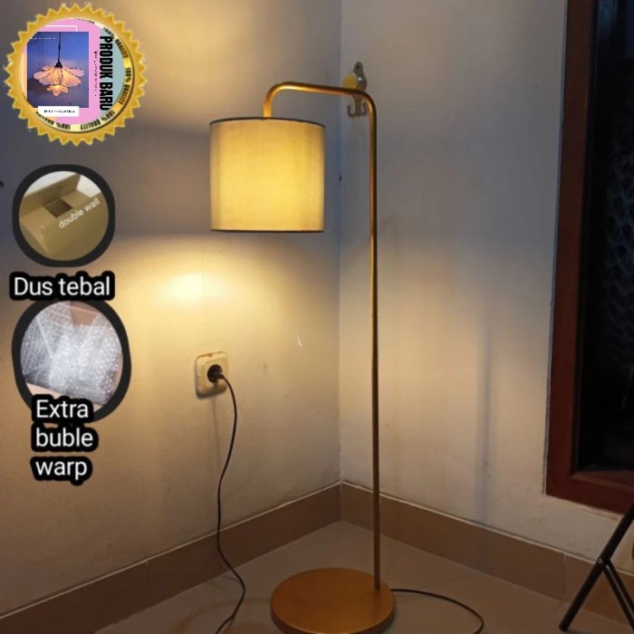 Lampu standing lantai /lampu sudut /lampu ruang tamu /lampu lantai
