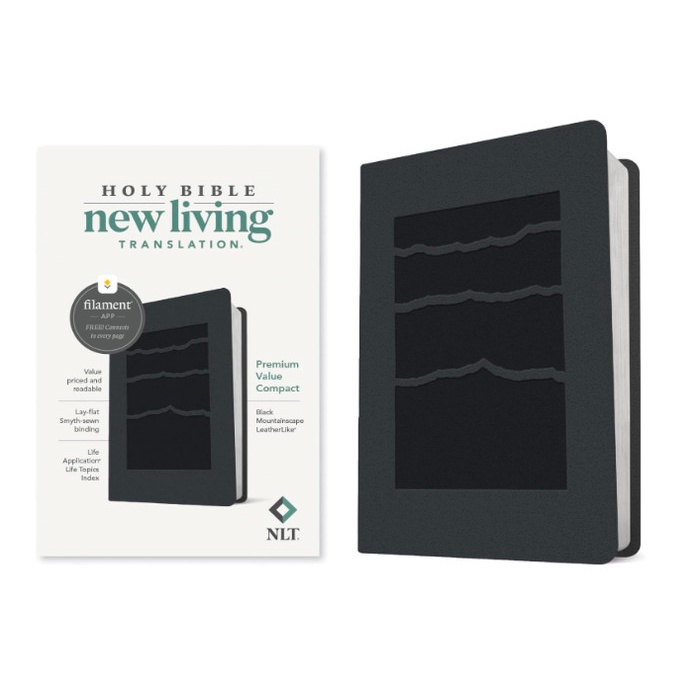 

Ready Nlt Premium Value Compact Bible, Filament-Enabled Edition Leatherlike