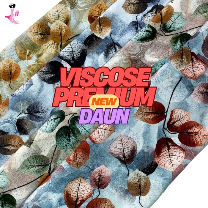 [#4sha] rayon viscose import meteran / viscose premium import / kain rayon print / rayon premium /