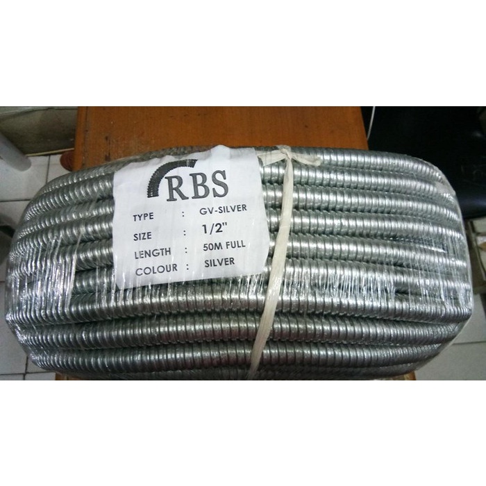 Flexible Galvanis Conduit / Flexible Metal Conduit Uk. 1/2" merk RBS