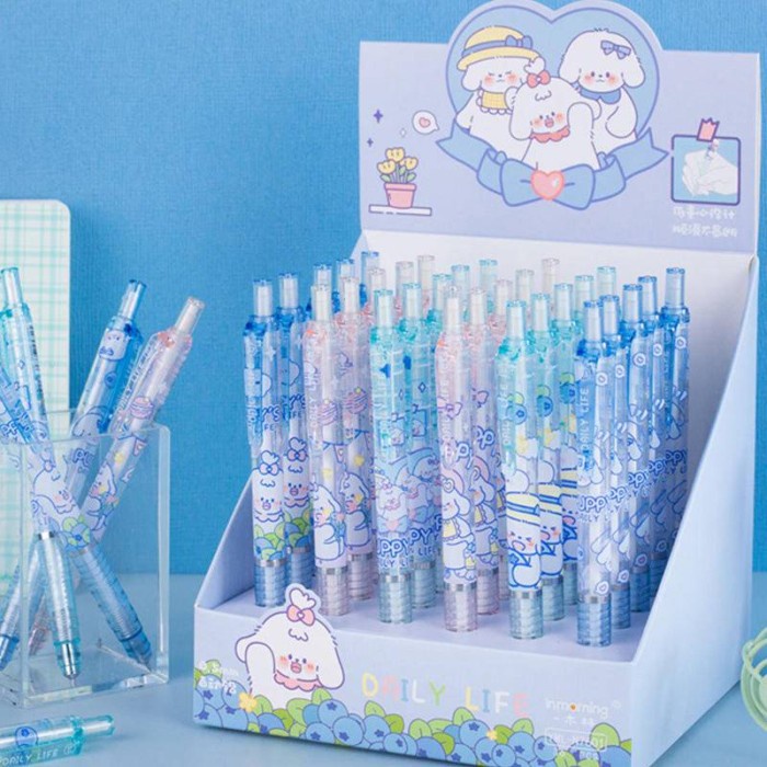 

STOK TERBATAS 6pcs / set Pensil Mekanik Otomatis 0.5mm Motif Hewan Bahan Plastik Untuk Stationery