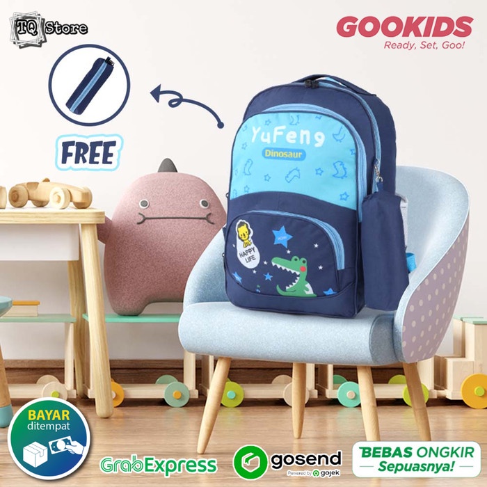 

CUCI GUDANG Tas Ransel Sekolah Anak Perempuan Laki Laki TK SD Bonus Tempat Pensil