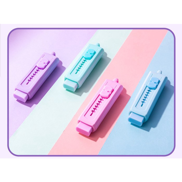 

BERGARANSI Push-pull eraser for elementary school students ERASER MOVE + GANTUNGAN KUNCI SANRIO