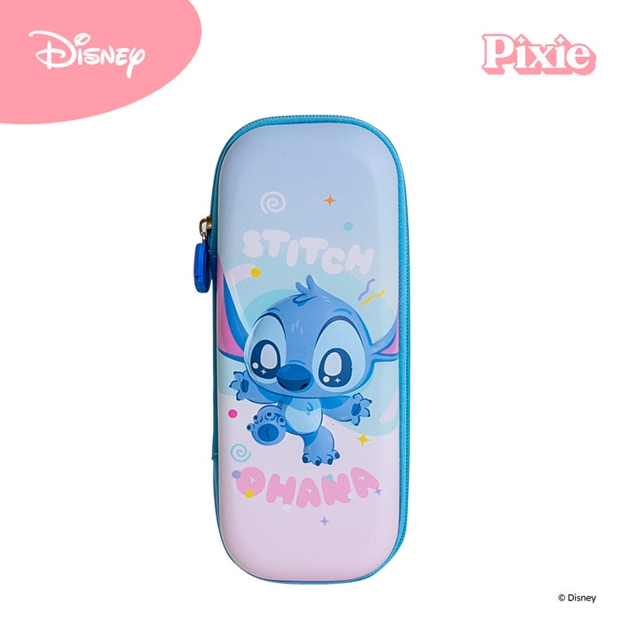 

NEW PIXIE X DISNEY Pencil Case Stitch Edition Original Disney Kotak Pensil 3D Karakter Tempat Pensil