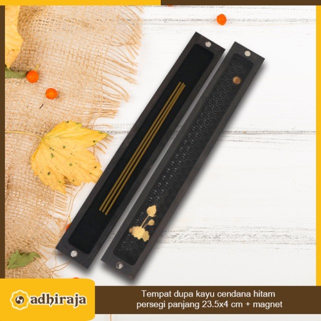 

Hiolo Tempat Bakar Dupa Hio Jepang Non Kaki Bahan Kayu Cendana Premium