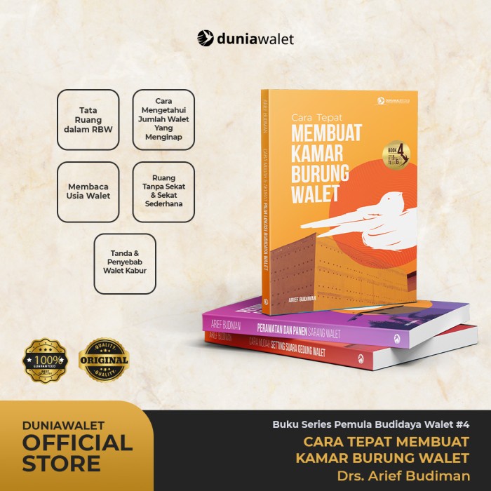 

#4 Cara Tepat Membuat Kamar Burung Walet Duniawalet Ban Arief Budiman