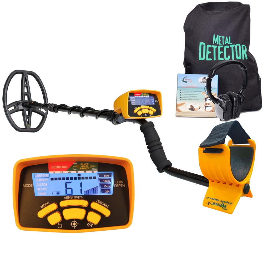 MONC MD6450 Data Show and Back Light Function Gold Metal Detector Search Pro MD-6450 Underground Lon