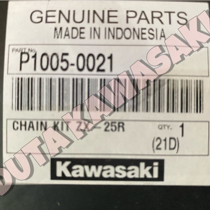 (DPK) GEAR SET GIR SET KAWASAKI ZX25R ZX 25 R ORIGINAL