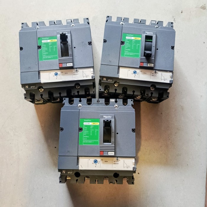 (JAT) mccb 4p Schneider cvs 100b 40a