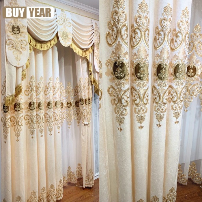 

Luxury European Curtains For Living Room Velvet Curtains Kamjay